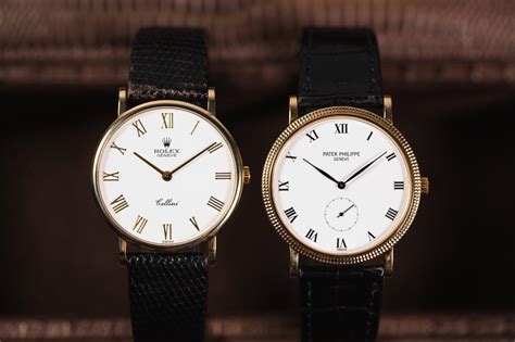 Splurge vs. Steal: Patek Philippe Calatrava and Rolex Cellini